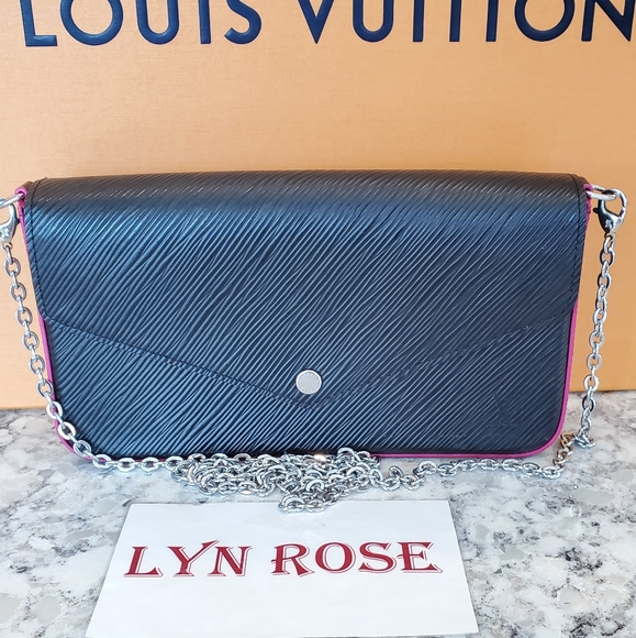 Felicie Epi Black Crossbody with inserts - Picture 2 of 11